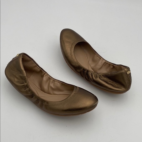 Cole haan Elegant Brown Ballet Flats women 7B slip on office casual vacation Y2K - Picture 1 of 11
